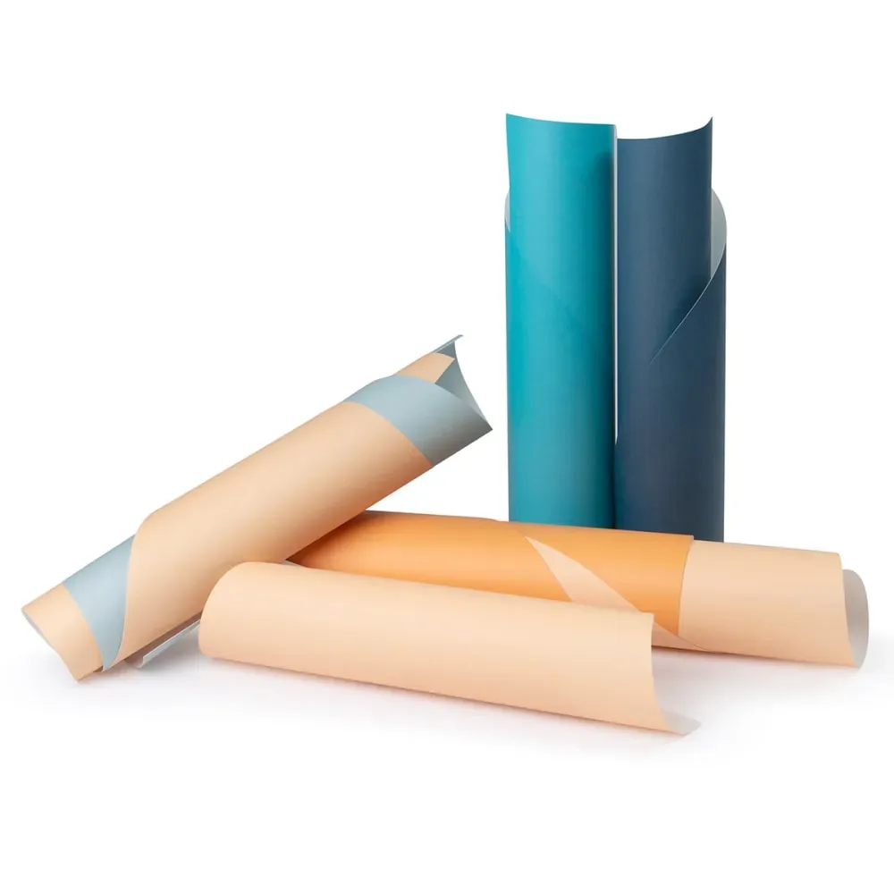 Illustration numéro 3 du produit Papier Peint cercles abstraits 60x60cm