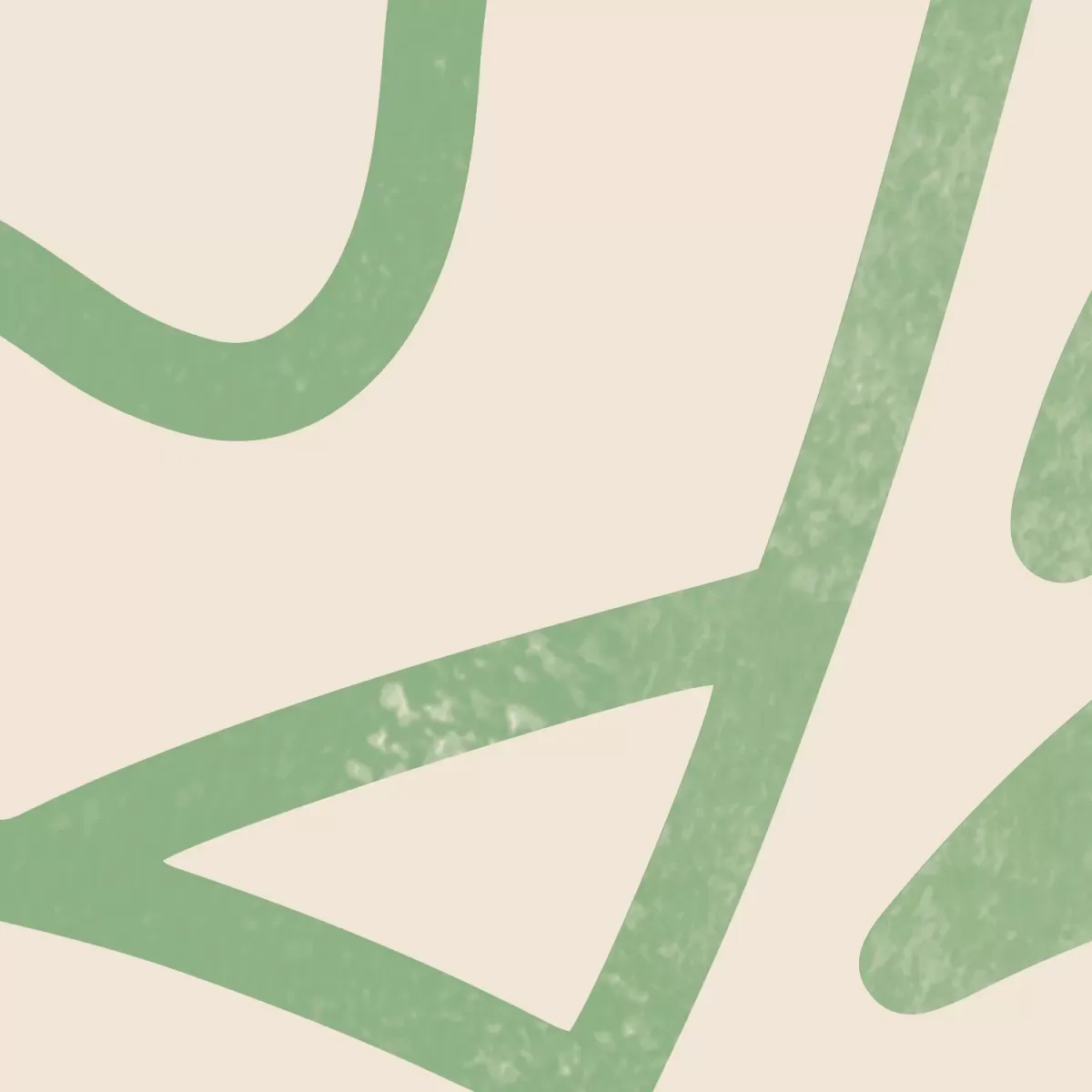 Illustration numéro 3 du produit Papier peint panoramique beige et vert 225x250cm