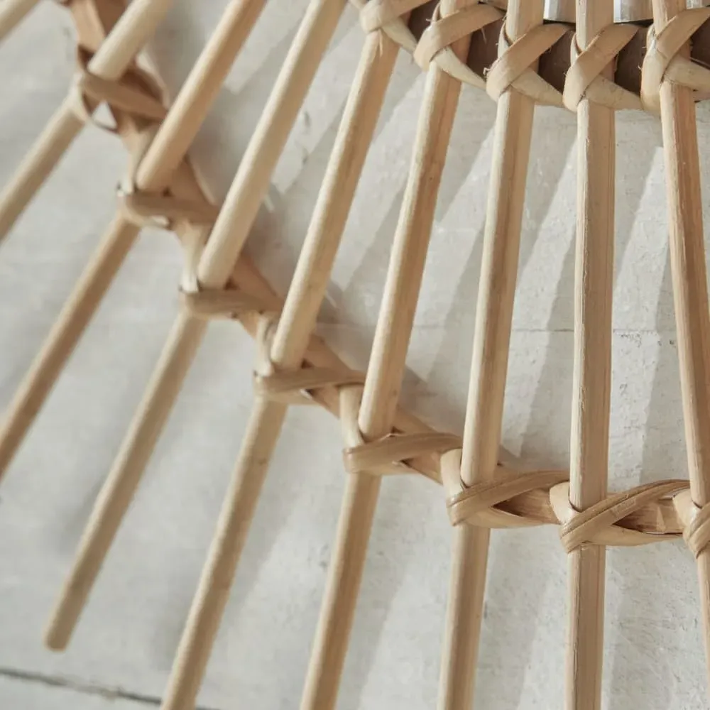 Illustration numéro 3 du produit Miroir rond coquillage  53x53 cm