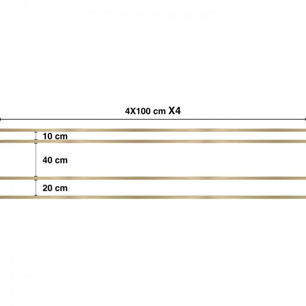 Illustration numéro 3 du produit Kit de moulures murales en Pin des Landes - Prêt à coller et peindre