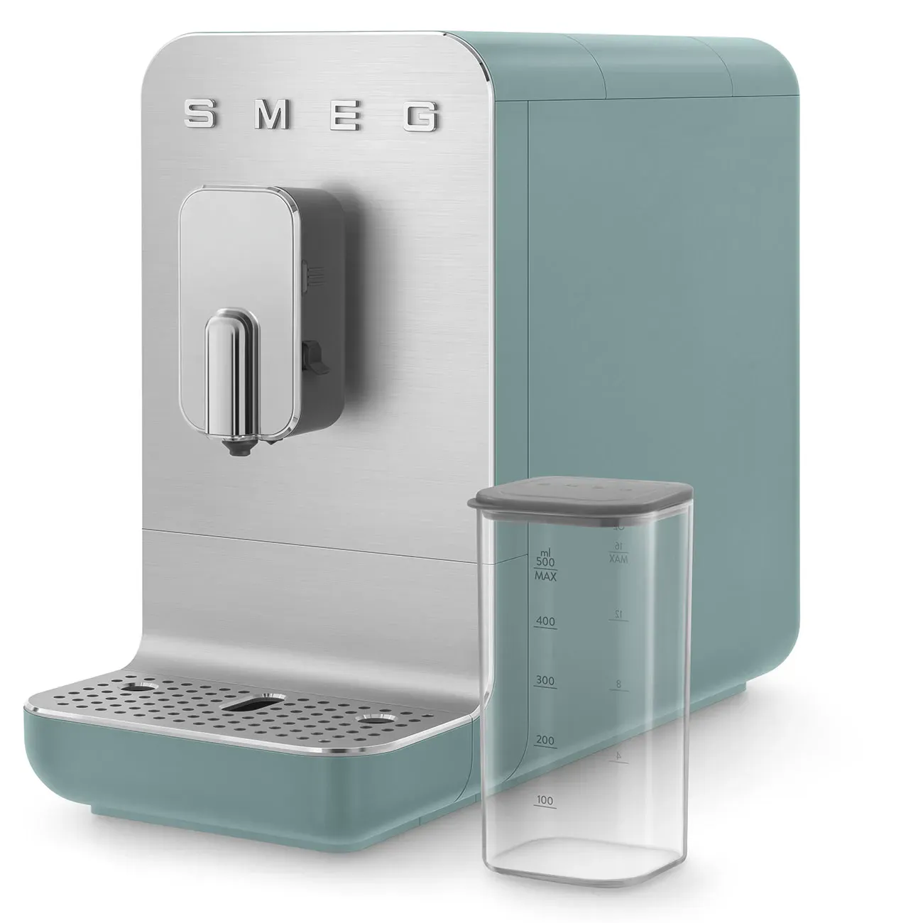 Illustration numéro 3 du produit Expresso broyeur compact vert émeraude Smeg