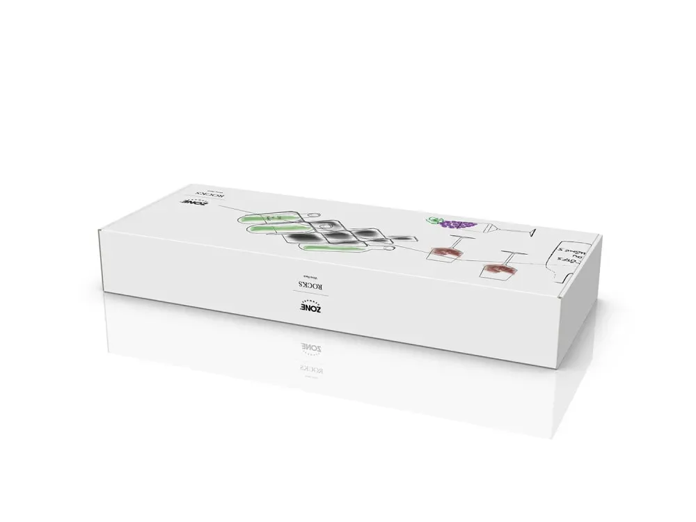 Illustration numéro 3 du produit Casier à vin en acier laqué noir