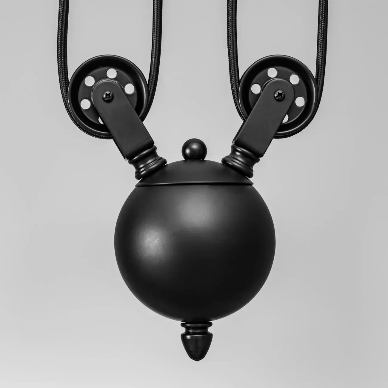 Illustration numéro 3 du produit Suspension en métal Noir 88 cm