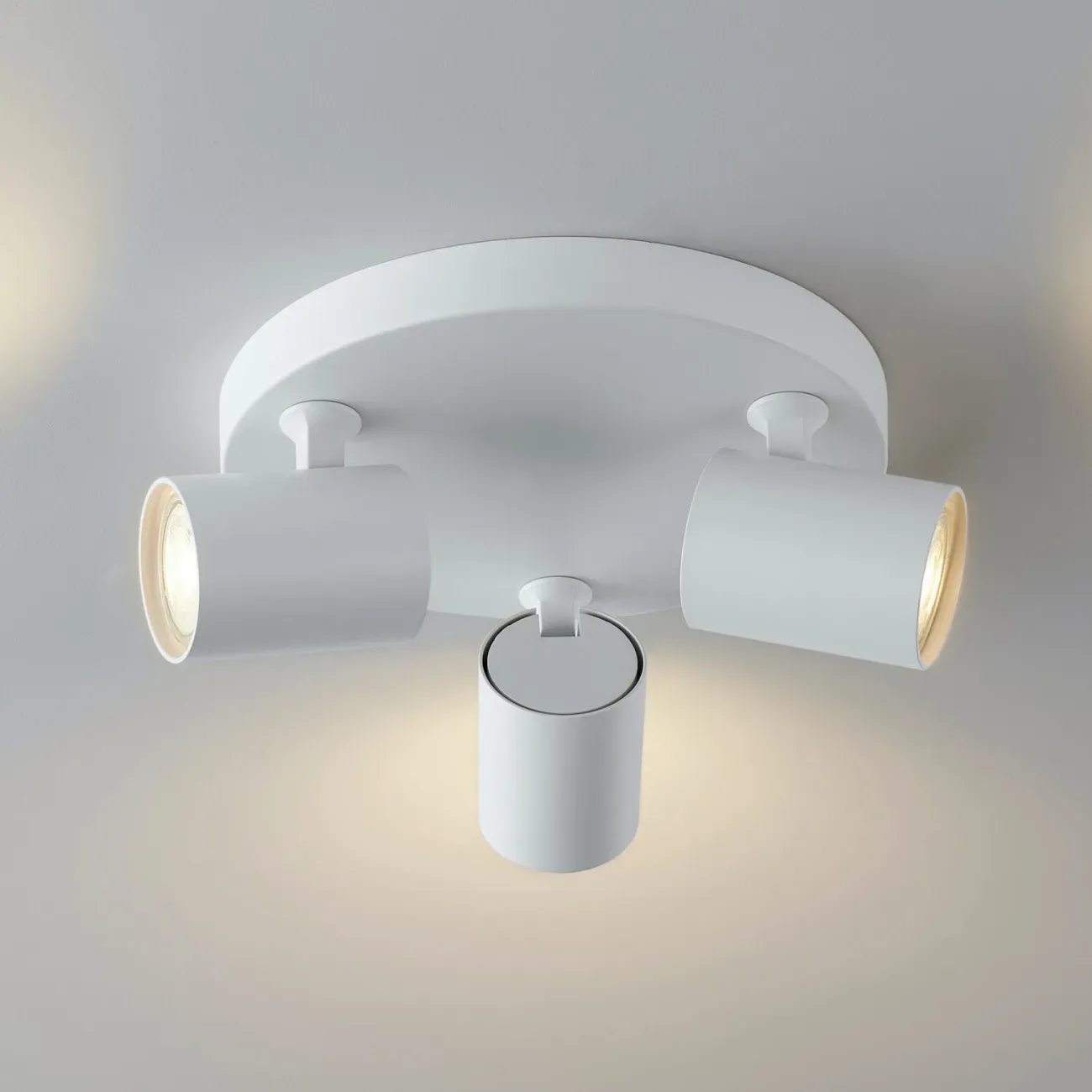 Illustration numéro 3 du produit Plafonnier en aluminium Blanc 22 cm