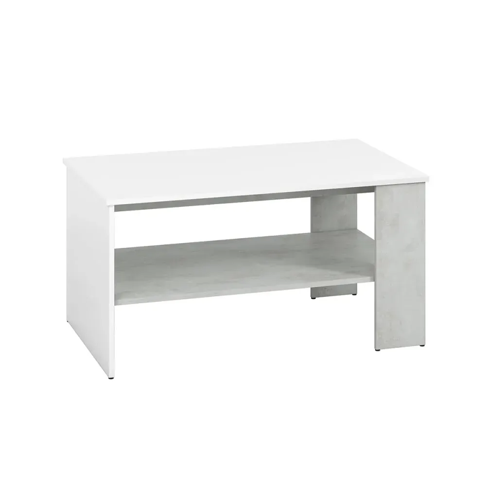 Illustration numéro 3 du produit Table basse stratifiés blanc