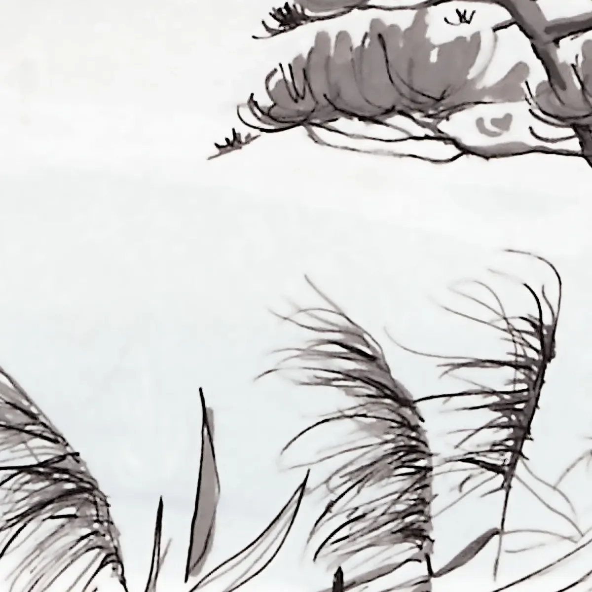 Illustration numéro 3 du produit Papier peint panoramique sur les bords du lac noir 375x250cm