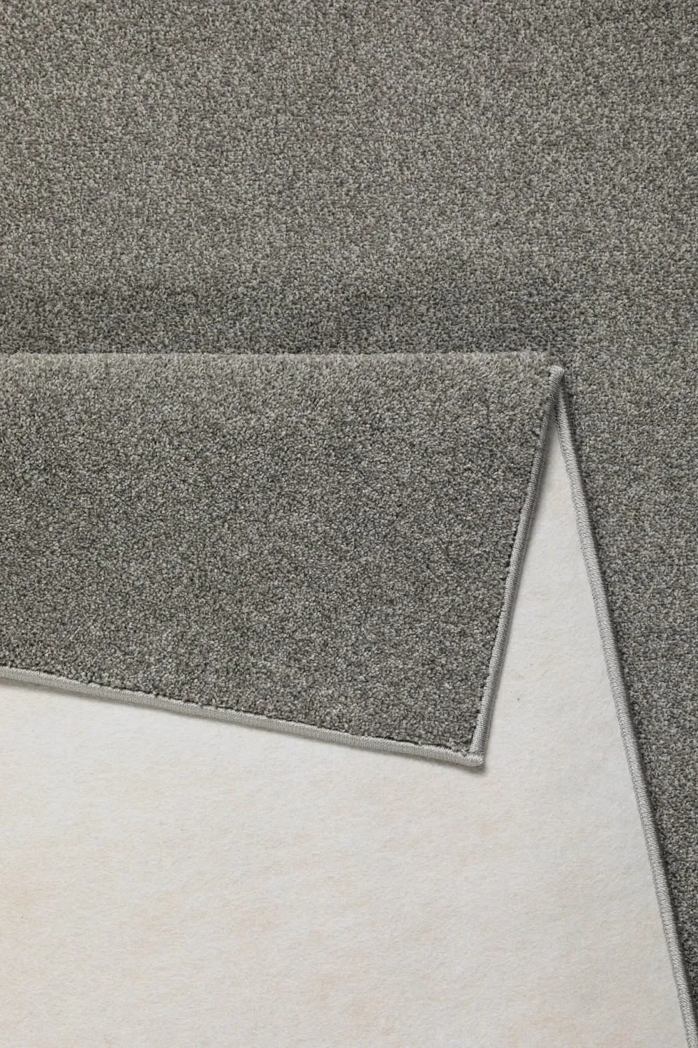 Illustration numéro 3 du produit Tapis poil ras nuances gris chiné 200x300