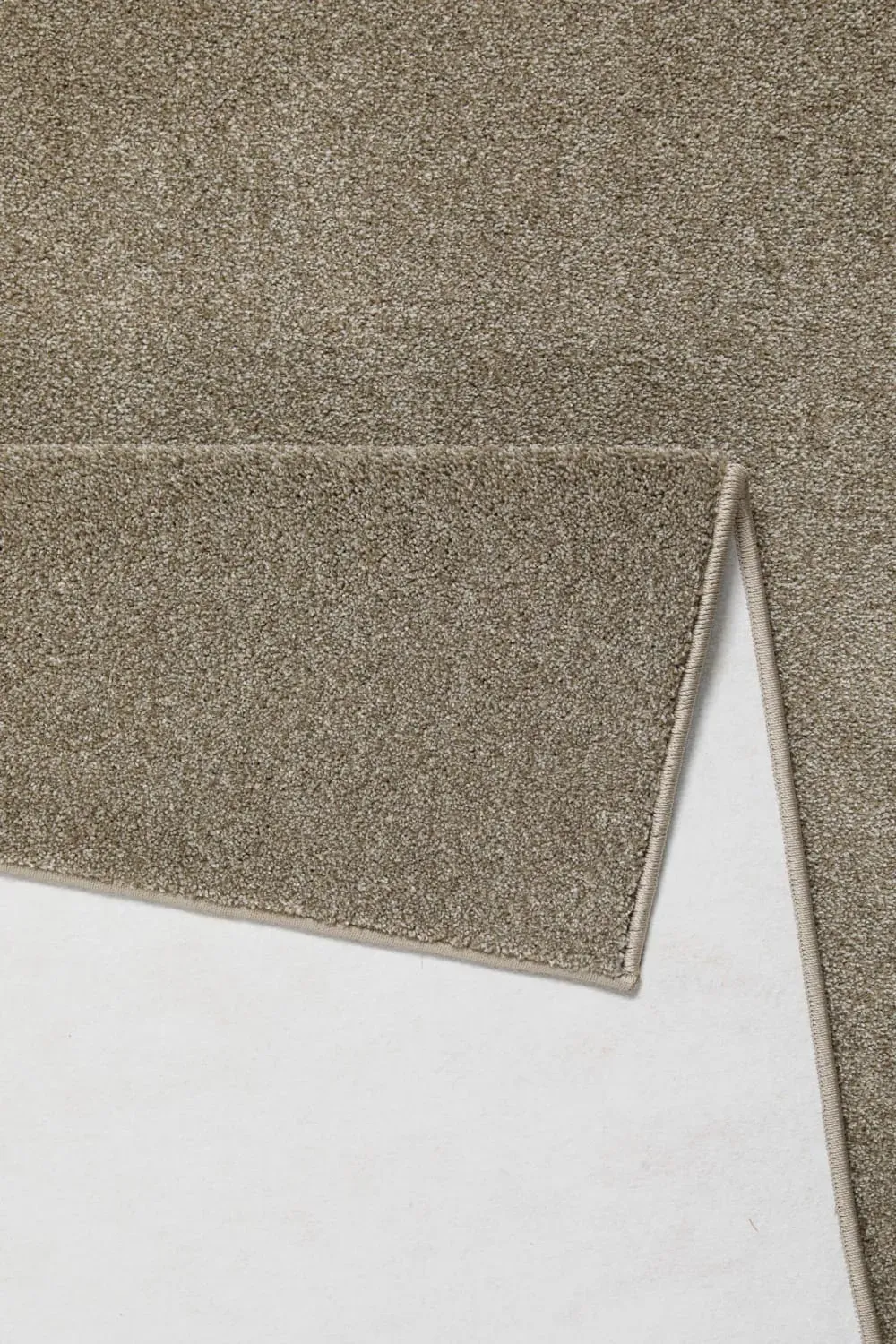 Illustration numéro 3 du produit Tapis poil ras beige foncé chiné 166x240