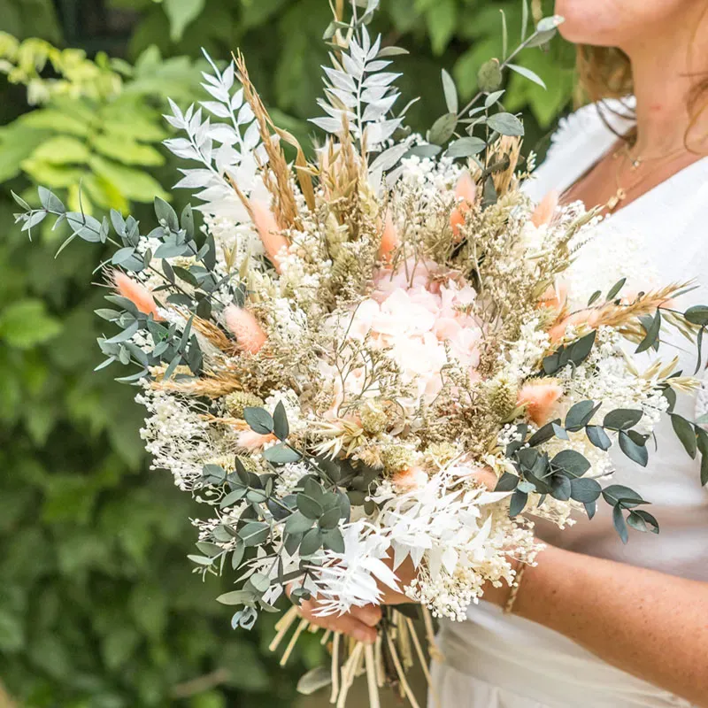 Illustration numéro 3 du produit Bouquet de fleurs séchées Lucette M
