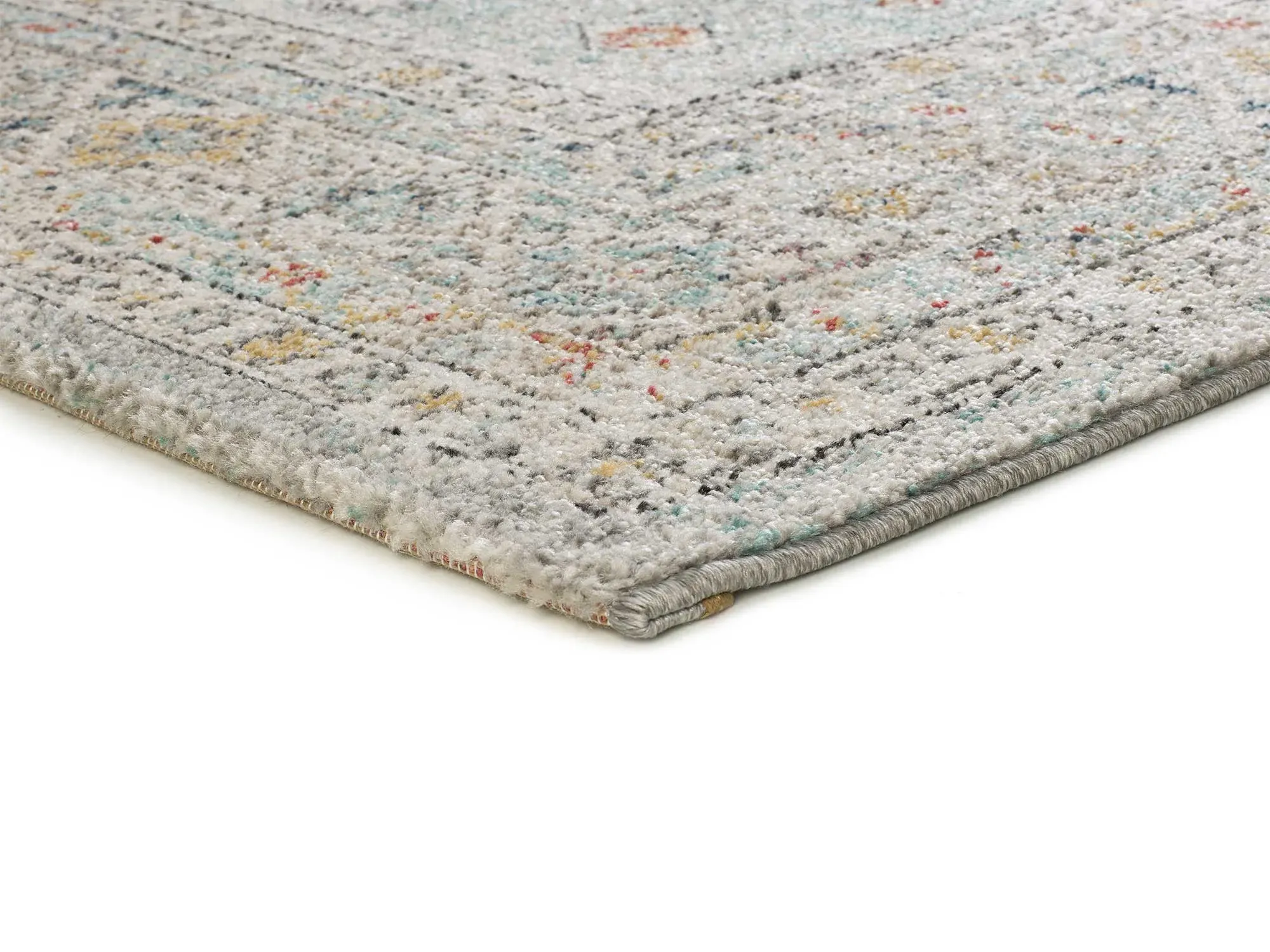 Illustration numéro 3 du produit Tapis vintage bleu/beige 120x170 cm