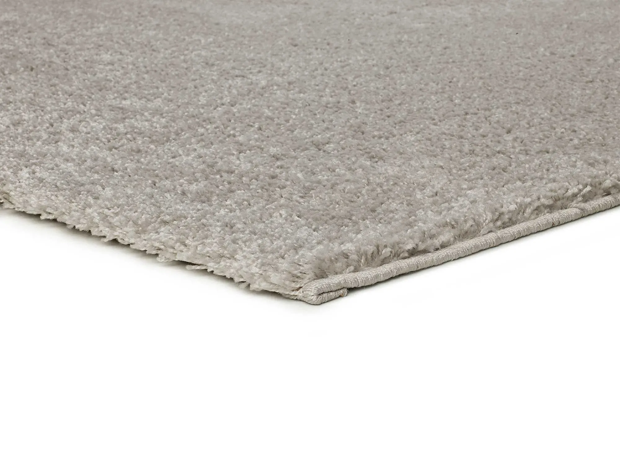 Illustration numéro 3 du produit Tapis descente de lit shaggy gris 60x120 cm
