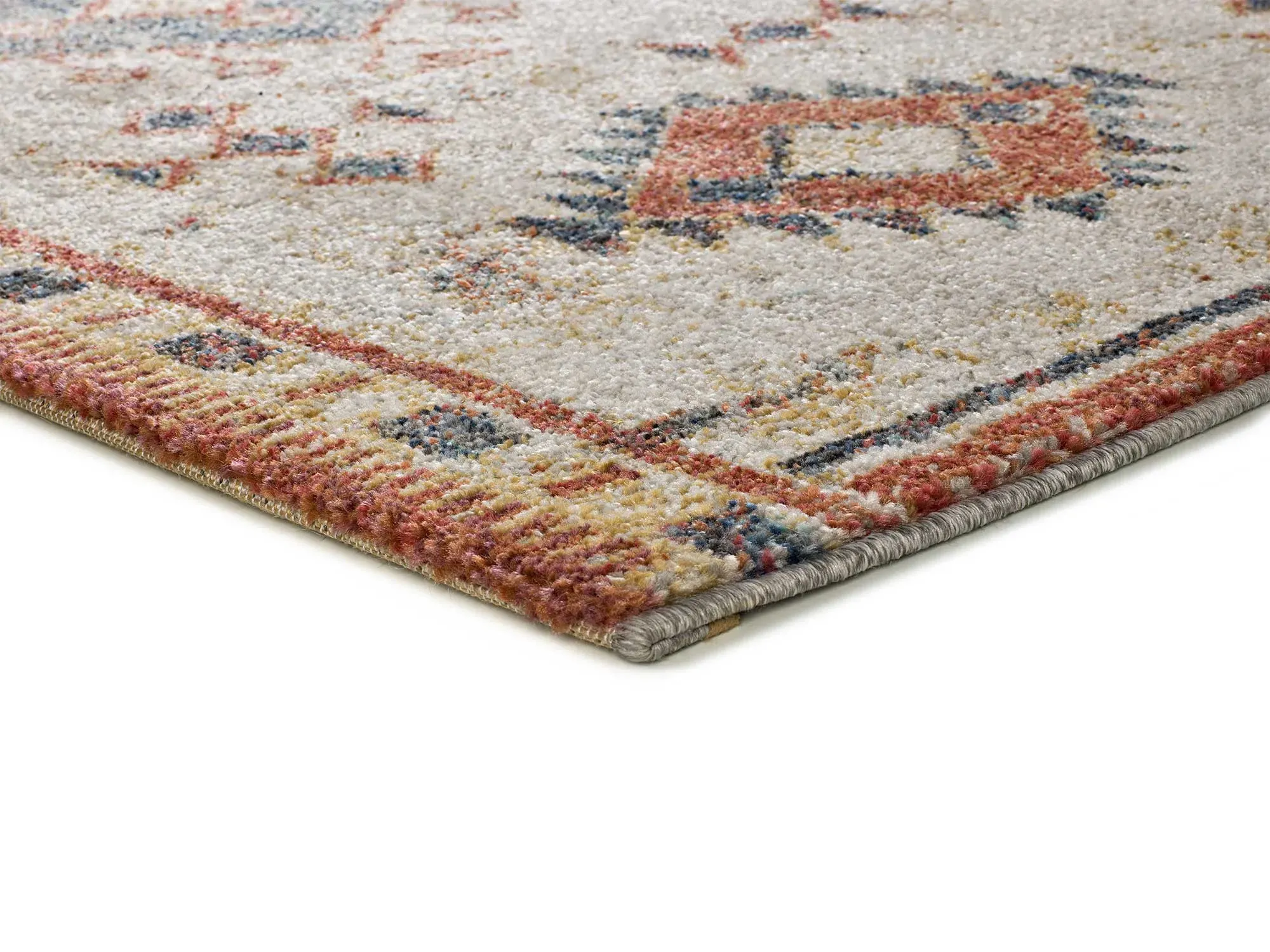 Illustration numéro 3 du produit Tapis ethnique rouille/beige 160x230 cm