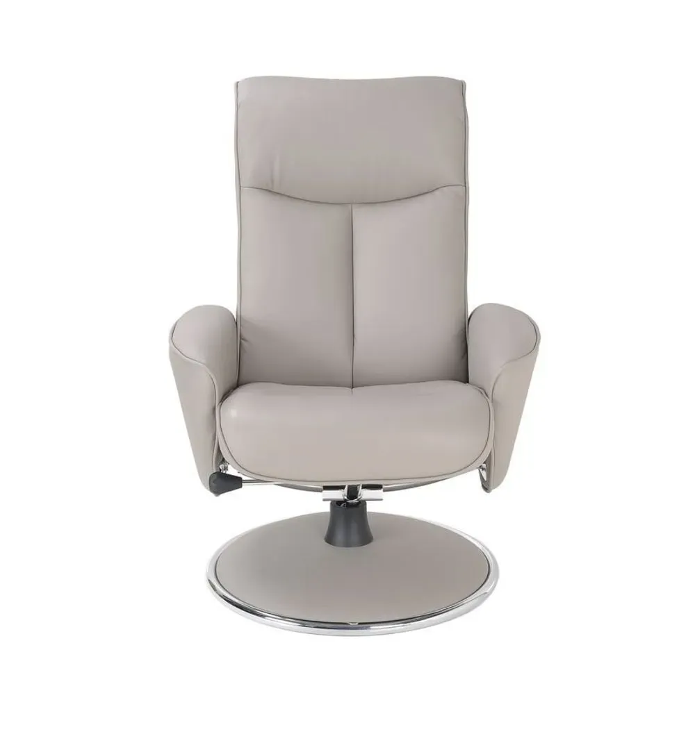 Illustration numéro 3 du produit Fauteuil de relaxation manuel design  en cuir