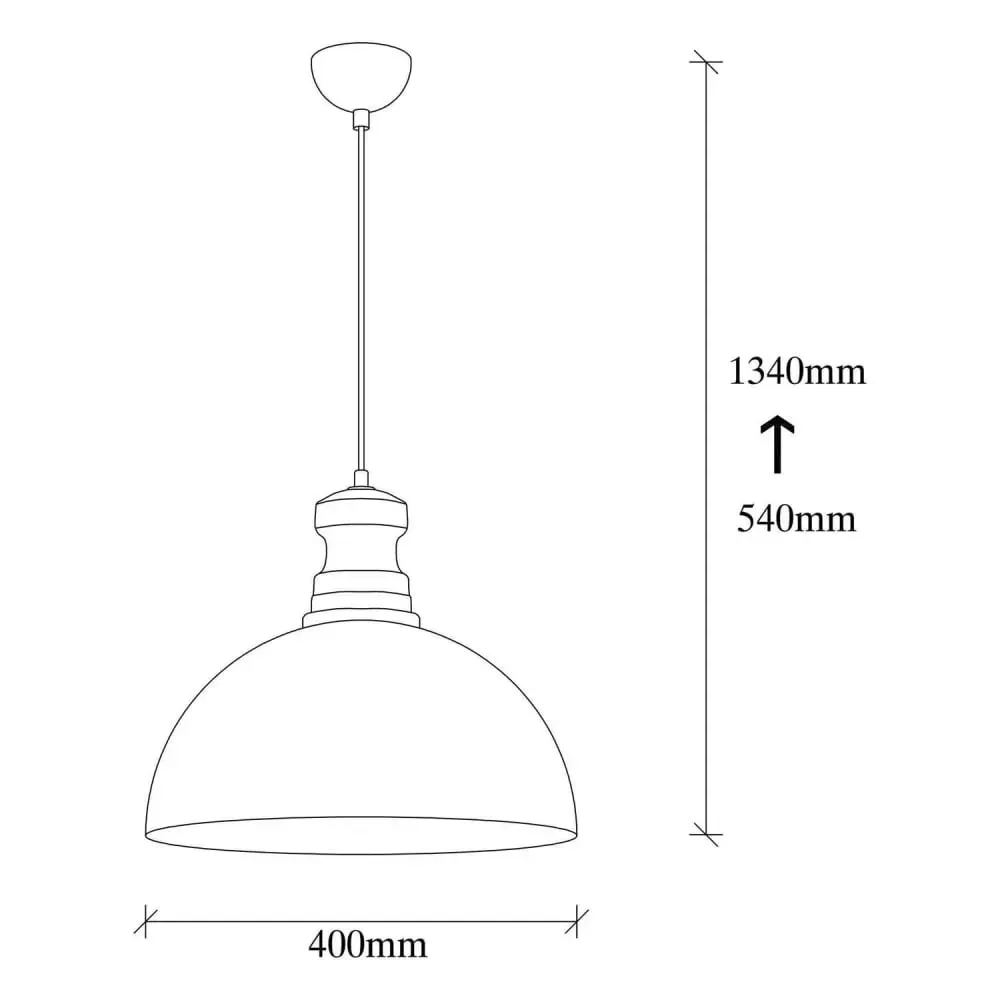 Illustration numéro 3 du produit Suspension en métal or