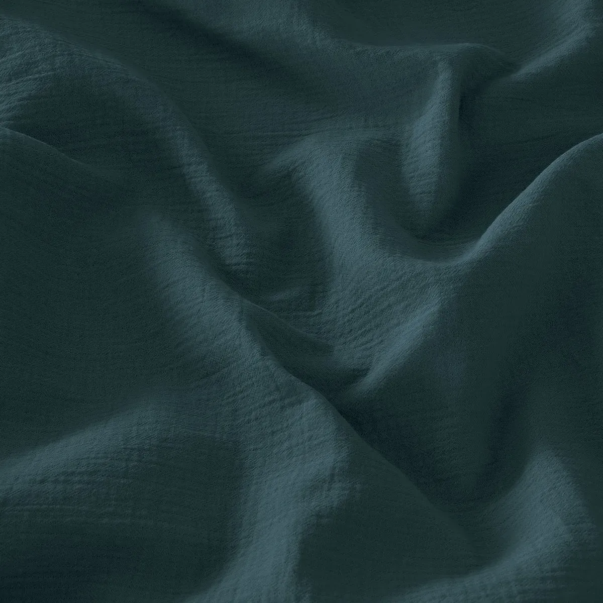 Illustration numéro 3 du produit Couvrelit gaze de coton  indigo 240x260 cm