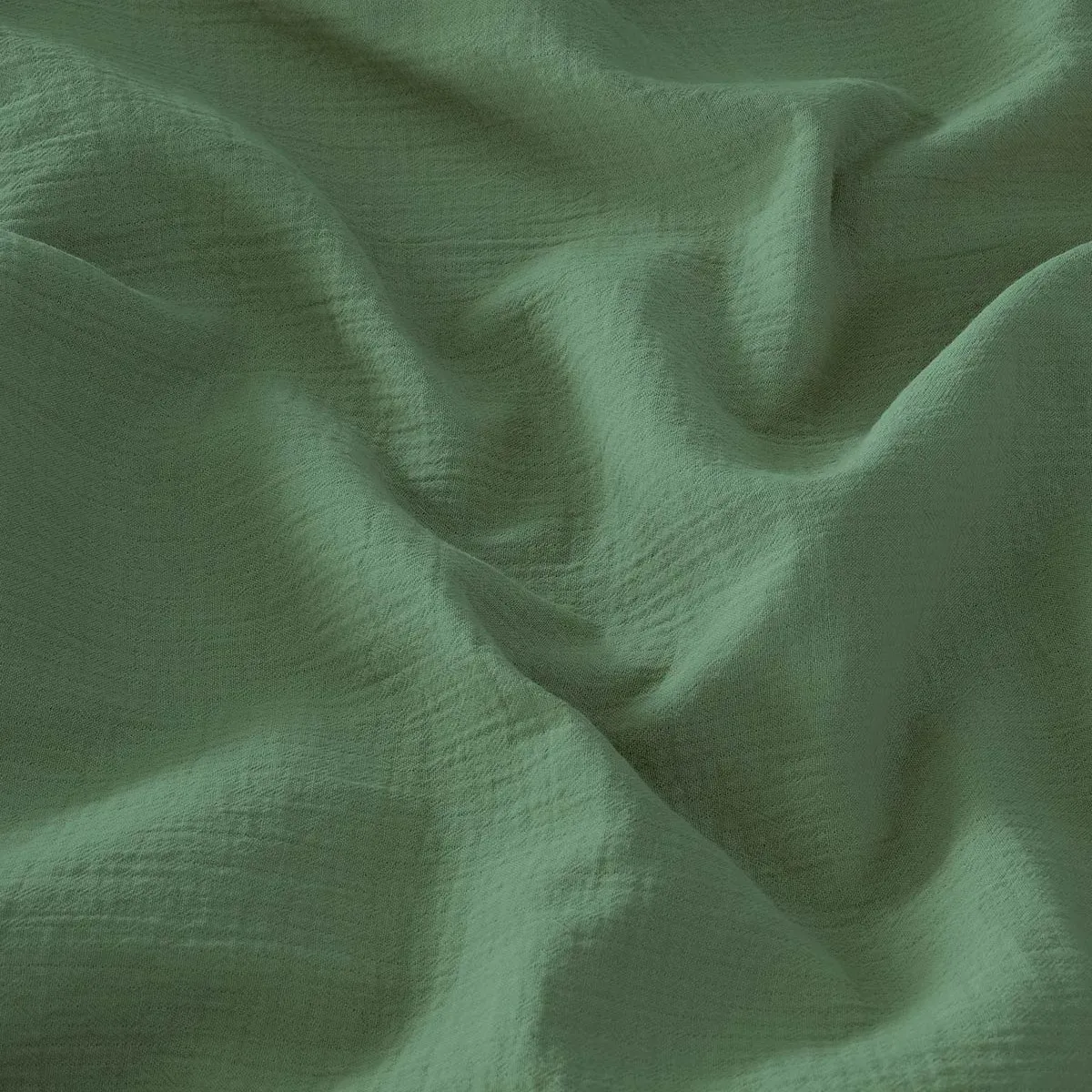 Illustration numéro 3 du produit Couvrelit gaze de coton  lichen 240x260 cm