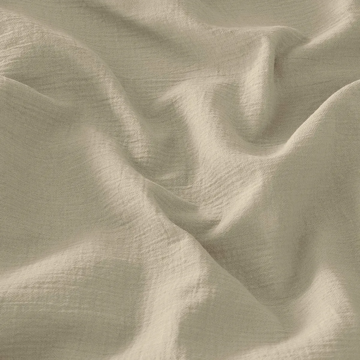 Illustration numéro 3 du produit Plaid gaze de coton  sable 130x170 cm