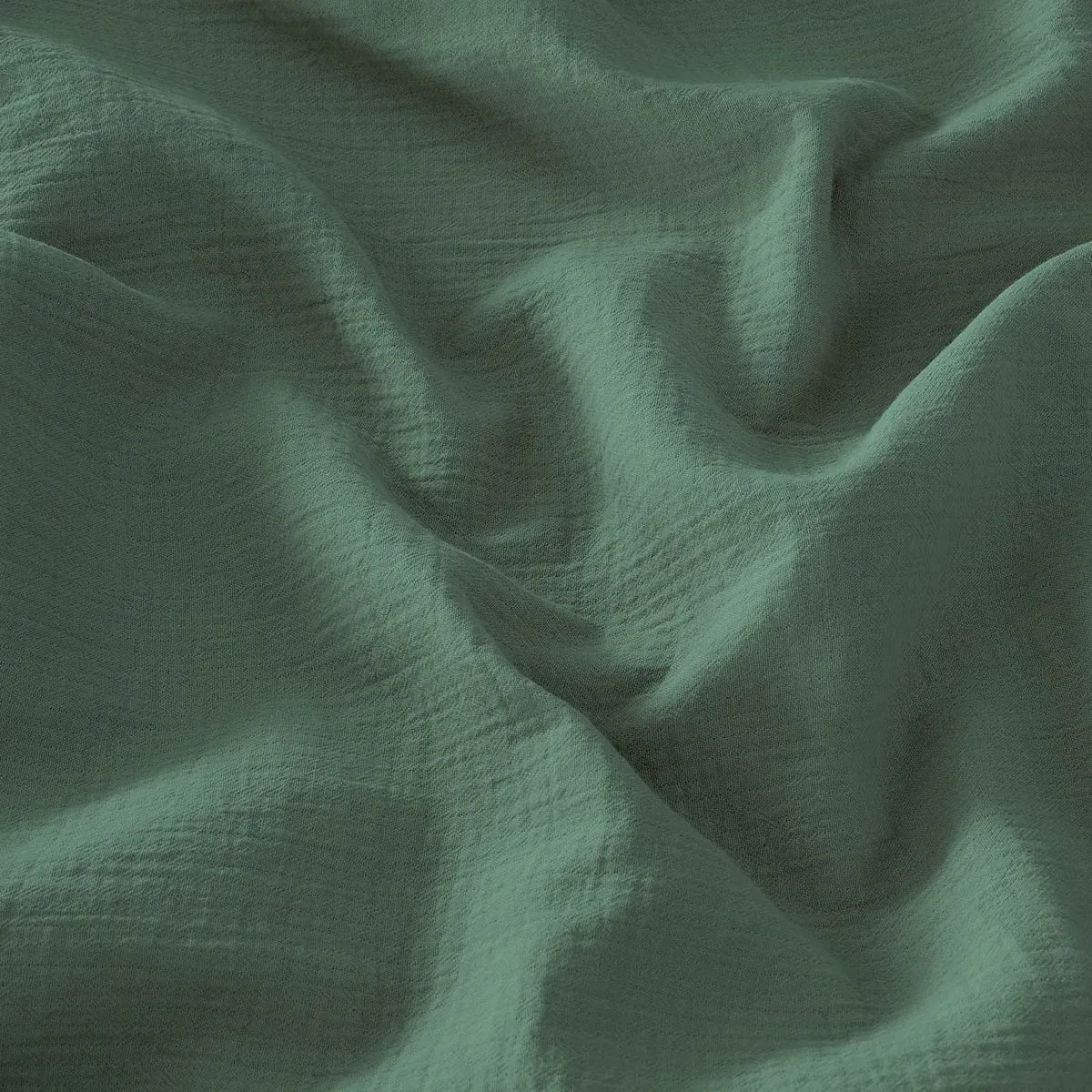 Illustration numéro 3 du produit Plaid gaze de coton  lichen 130x170 cm