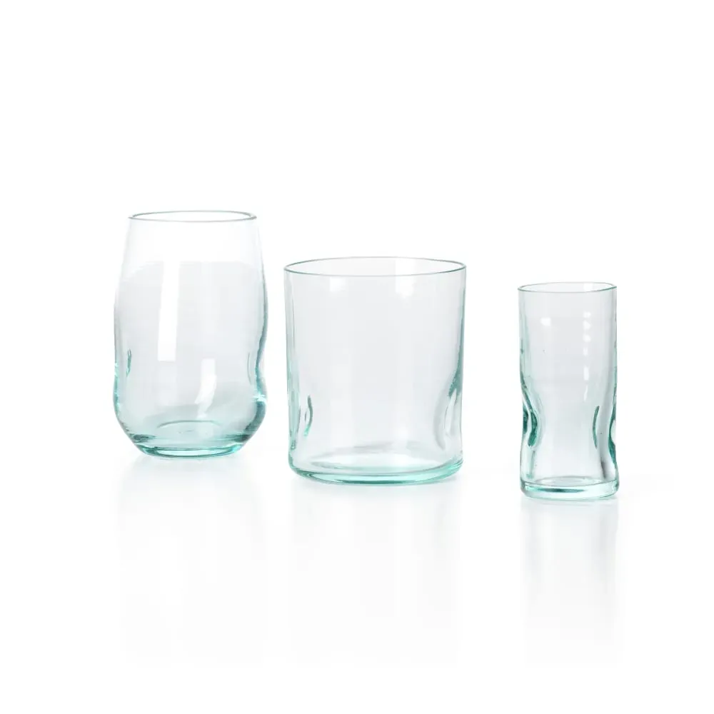 Illustration numéro 3 du produit Verre à eau en verre recyclé