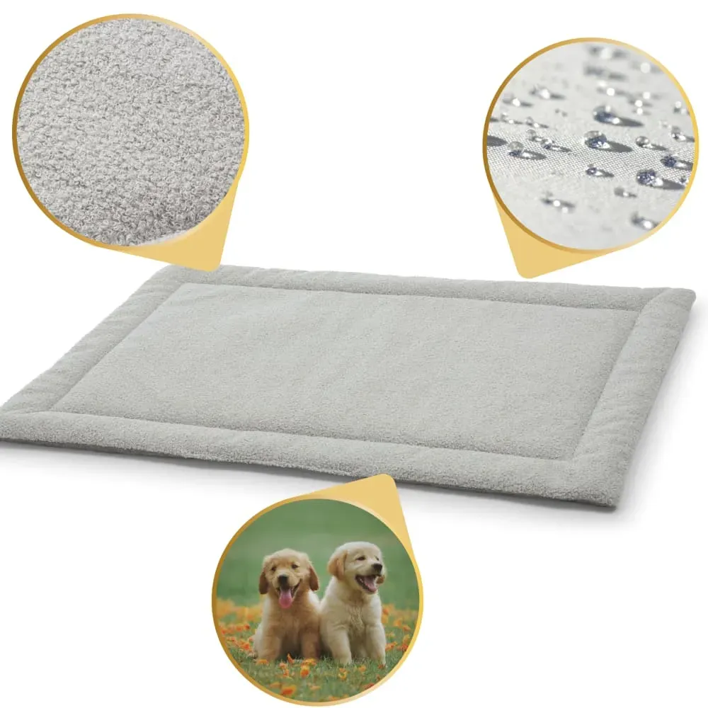 Illustration numéro 3 du produit Couverture pour chien gris 100 x 68 x 2,5 cm