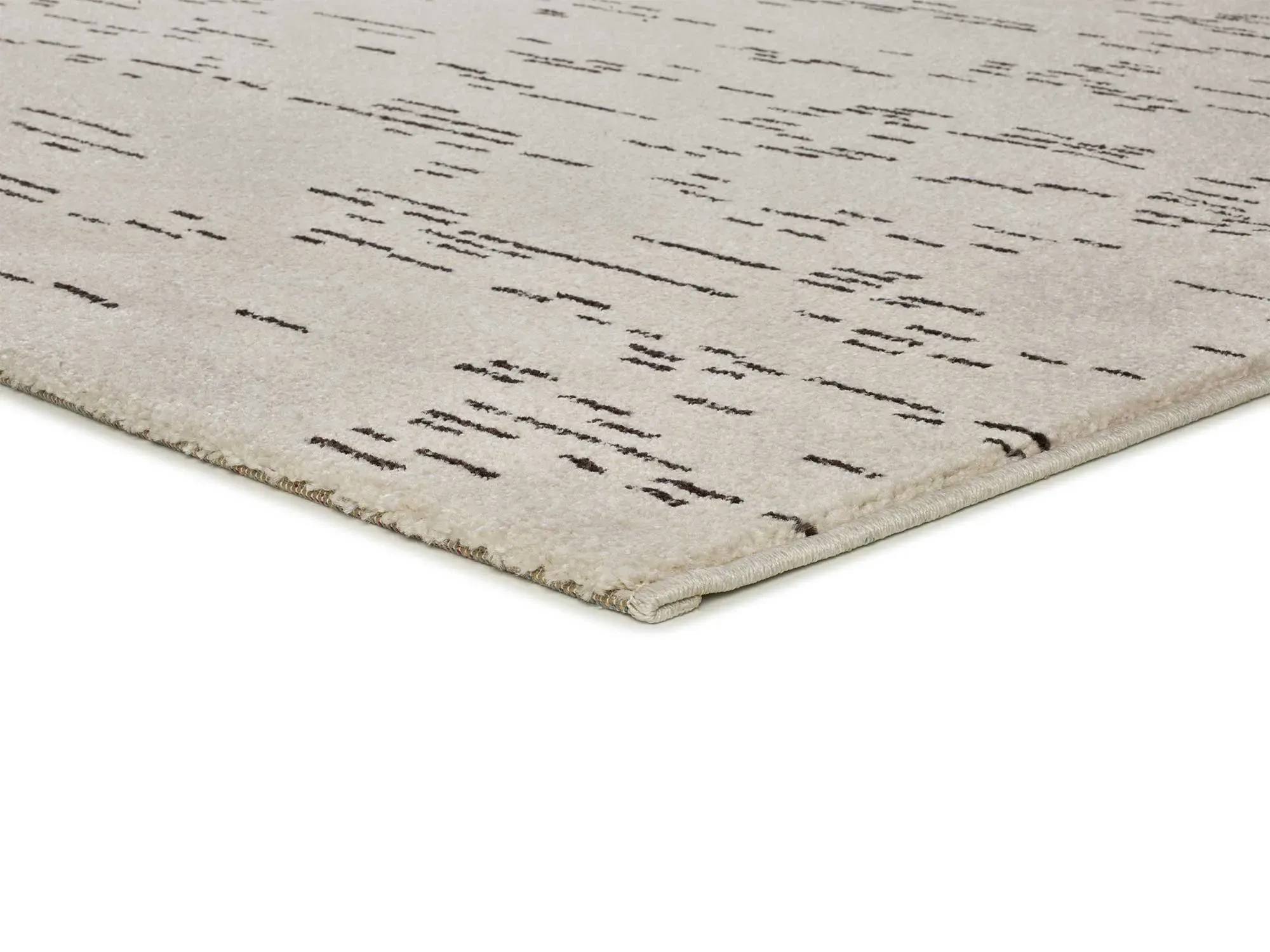 Illustration numéro 3 du produit Tapis abstrait blanc/noir 160x230 cm