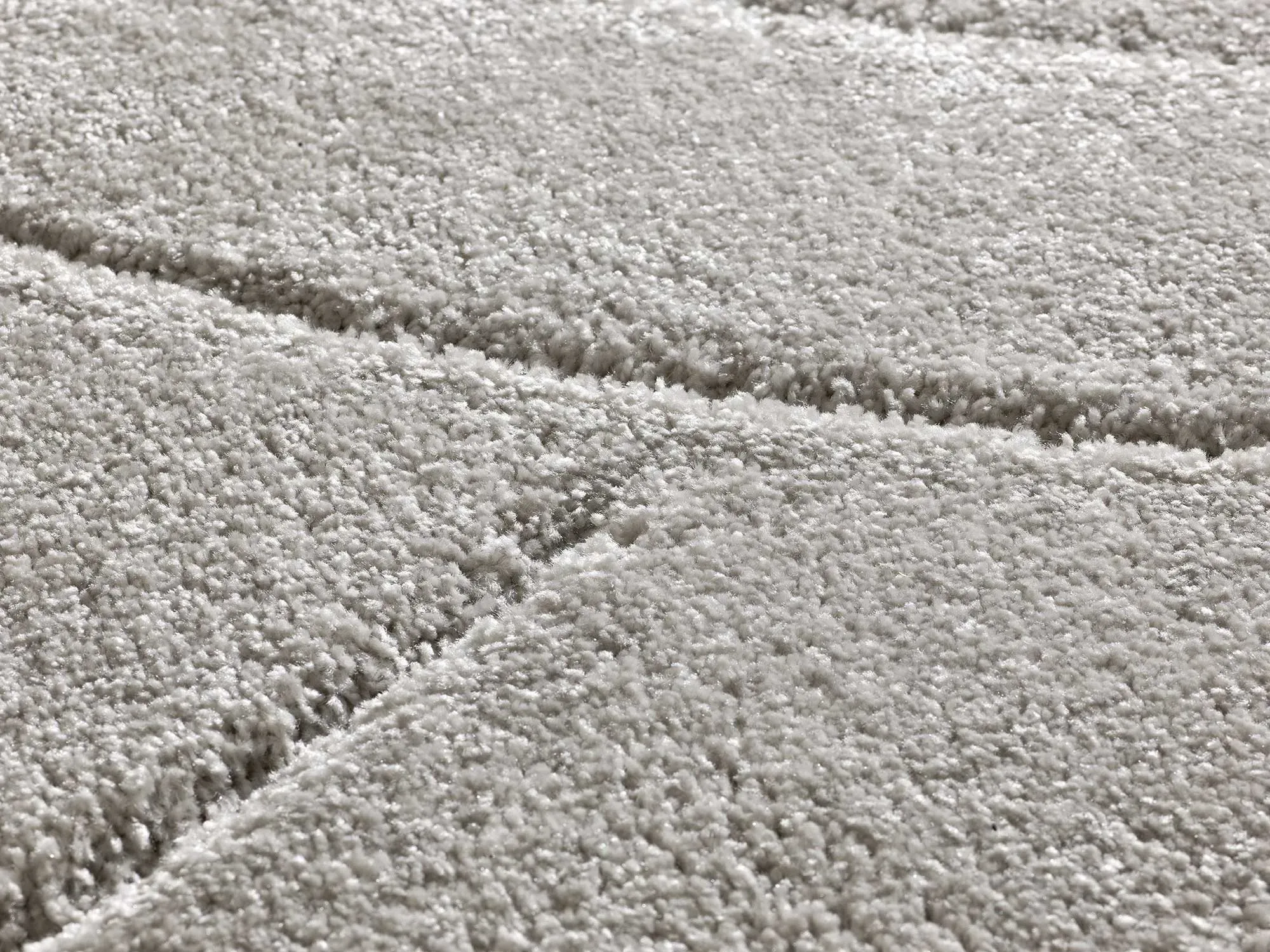 Illustration numéro 3 du produit Tapis à relief shaggy gris 80x150 cm