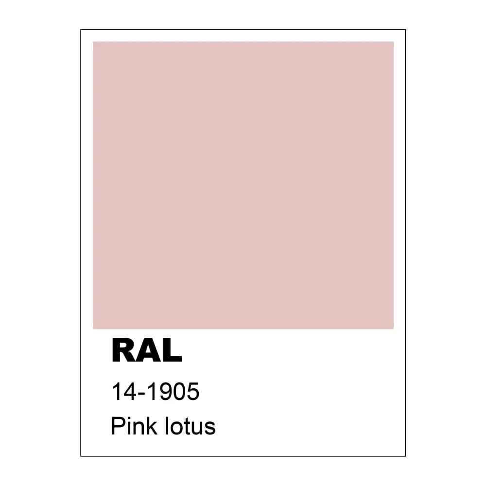 Illustration numéro 3 du produit Suspension en métal rose E27