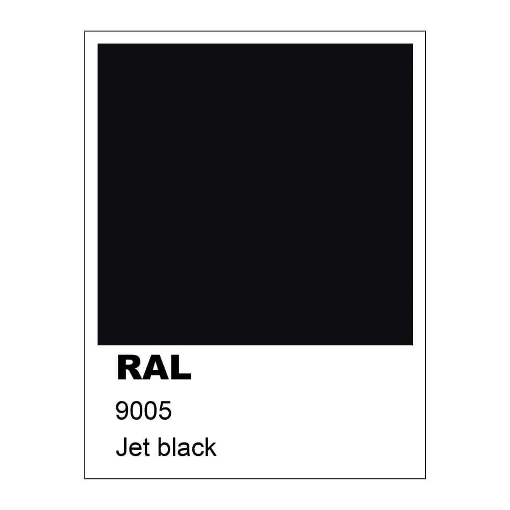 Illustration numéro 3 du produit Suspension en métal noir et blanc interne E27