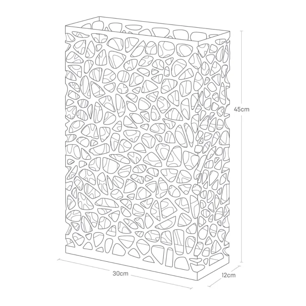 Illustration numéro 3 du produit Porte-parapluies large L30 cm - Noir