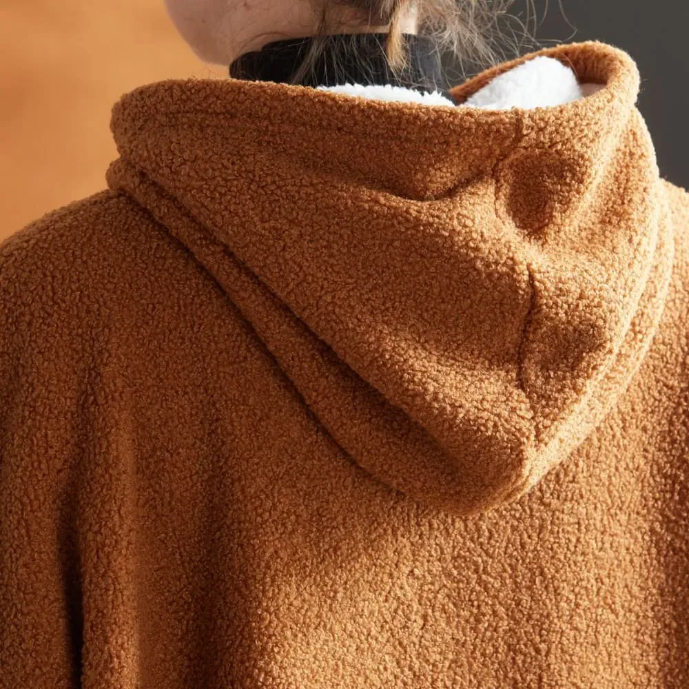 Illustration numéro 3 du produit Plaid sweat en bouclette  70x87cm