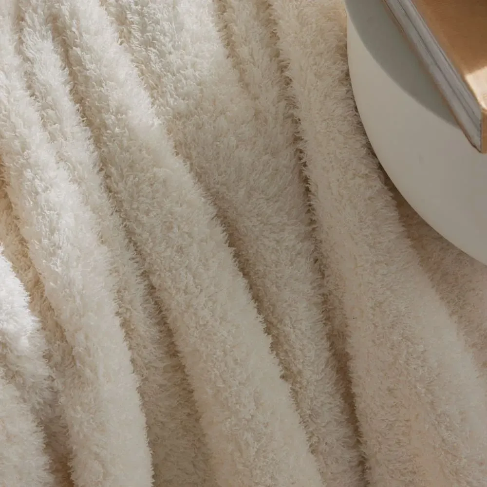 Illustration numéro 3 du produit Plaid polaire uni  130x180cm