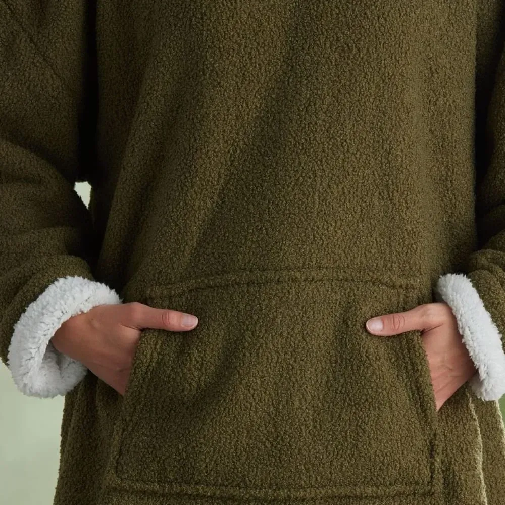 Illustration numéro 3 du produit Plaid sweat en bouclette  70x87cm