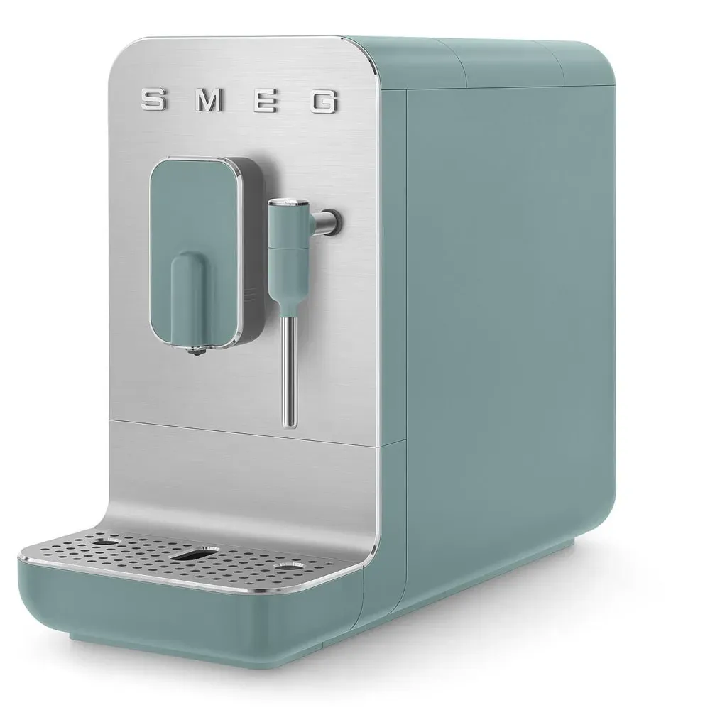 Illustration numéro 3 du produit Expresso broyeur compact vert émeraude Smeg