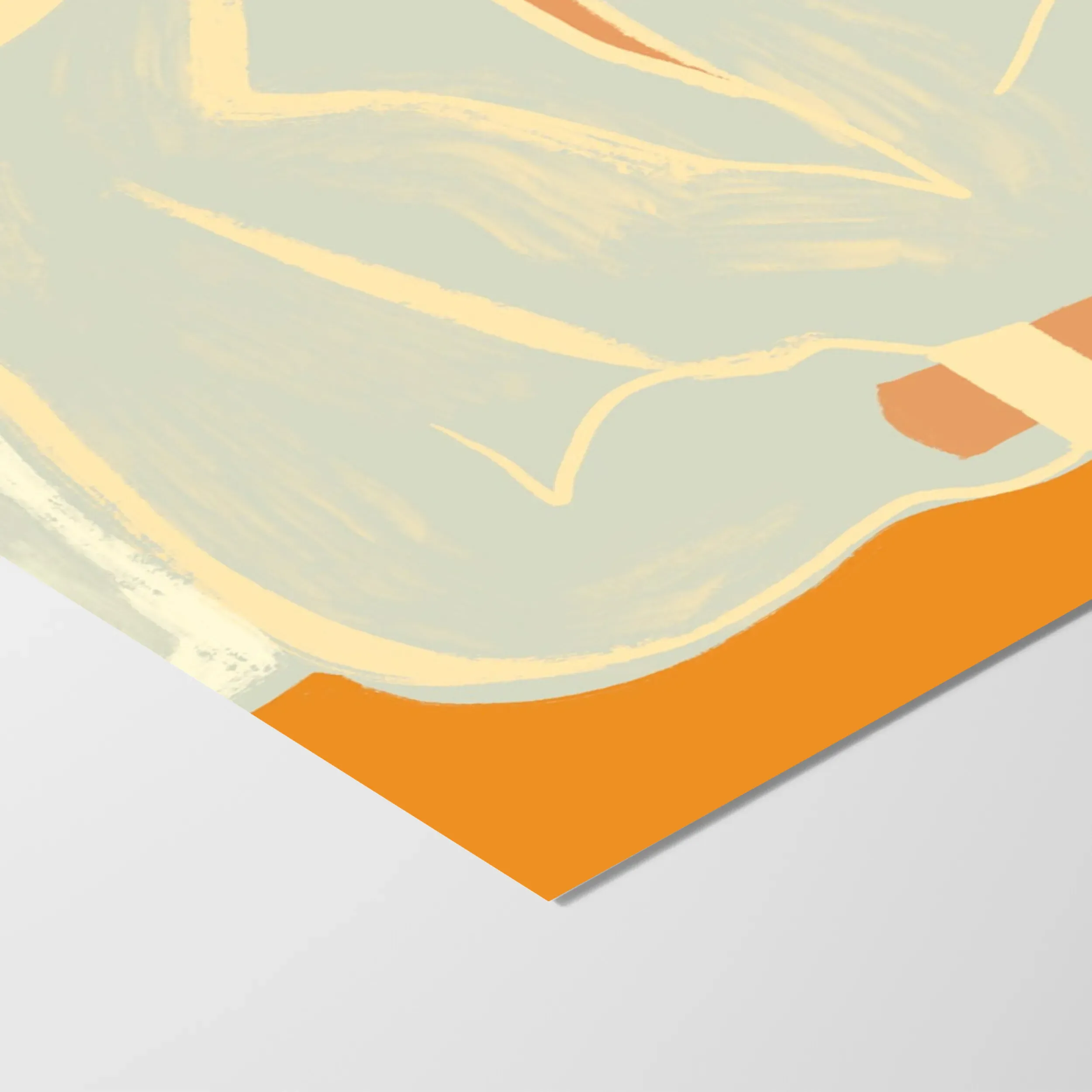 Illustration numéro 3 du produit Affiche ''The Crysanthemum'' Cadre en Chêne - 50x70 cm