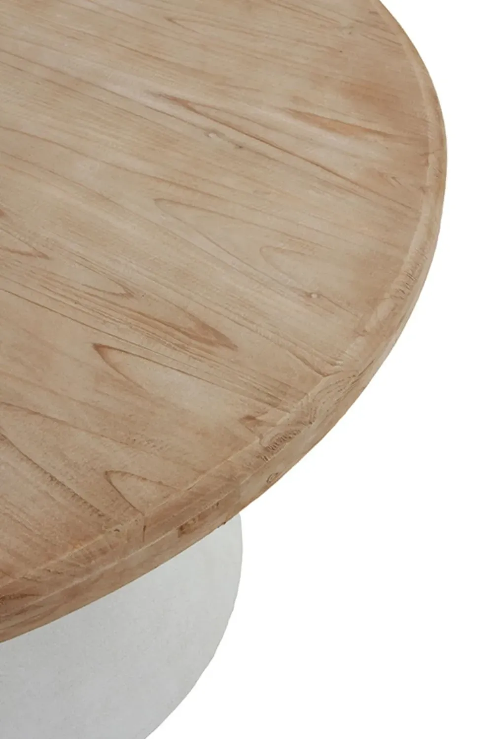 Illustration numéro 3 du produit Table de salle à manger en bois d'épicéa et base en polyrésine