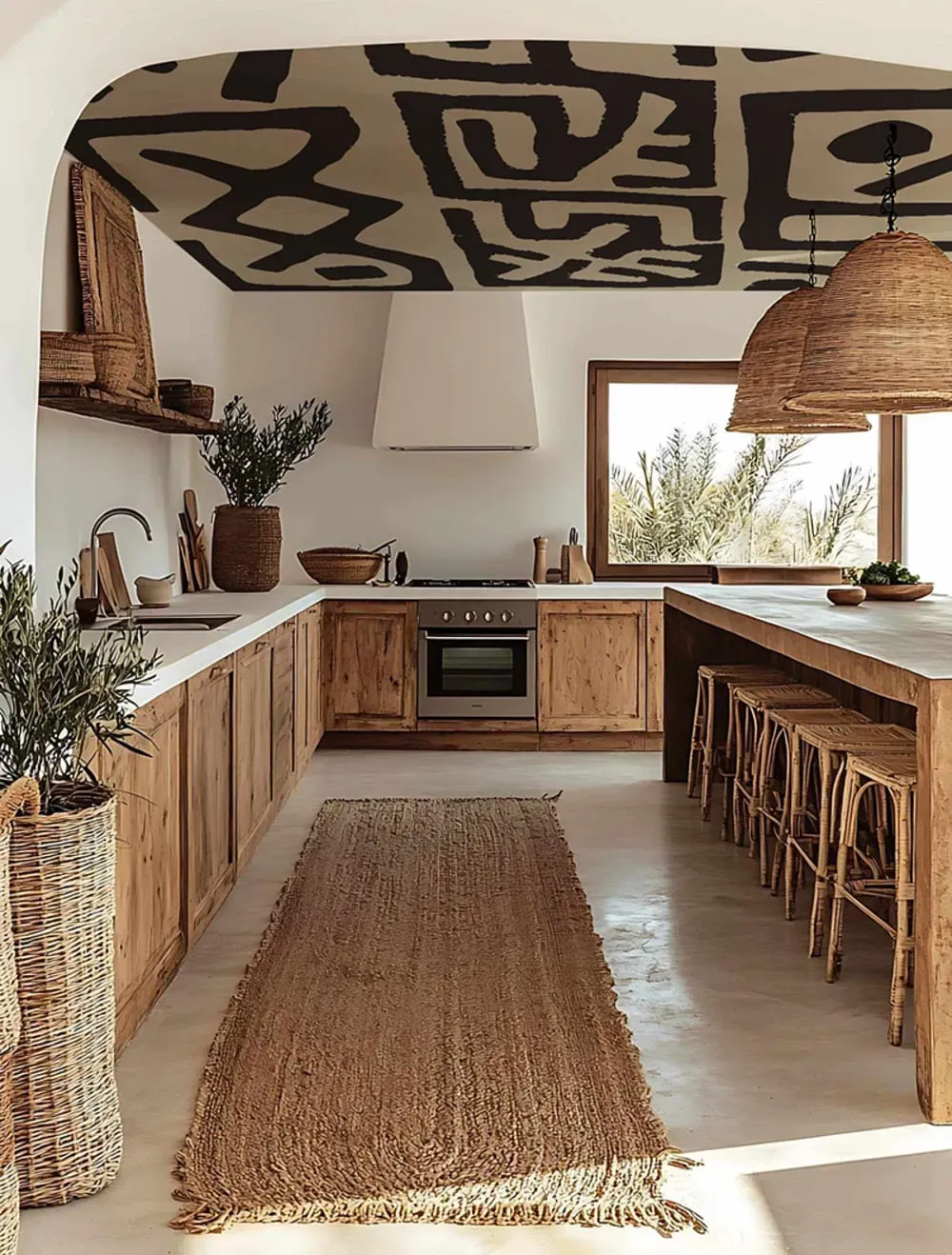 Illustration numéro 3 du produit Papier peint abstrait haut de gamme 200g 250x300 cm 6 lés