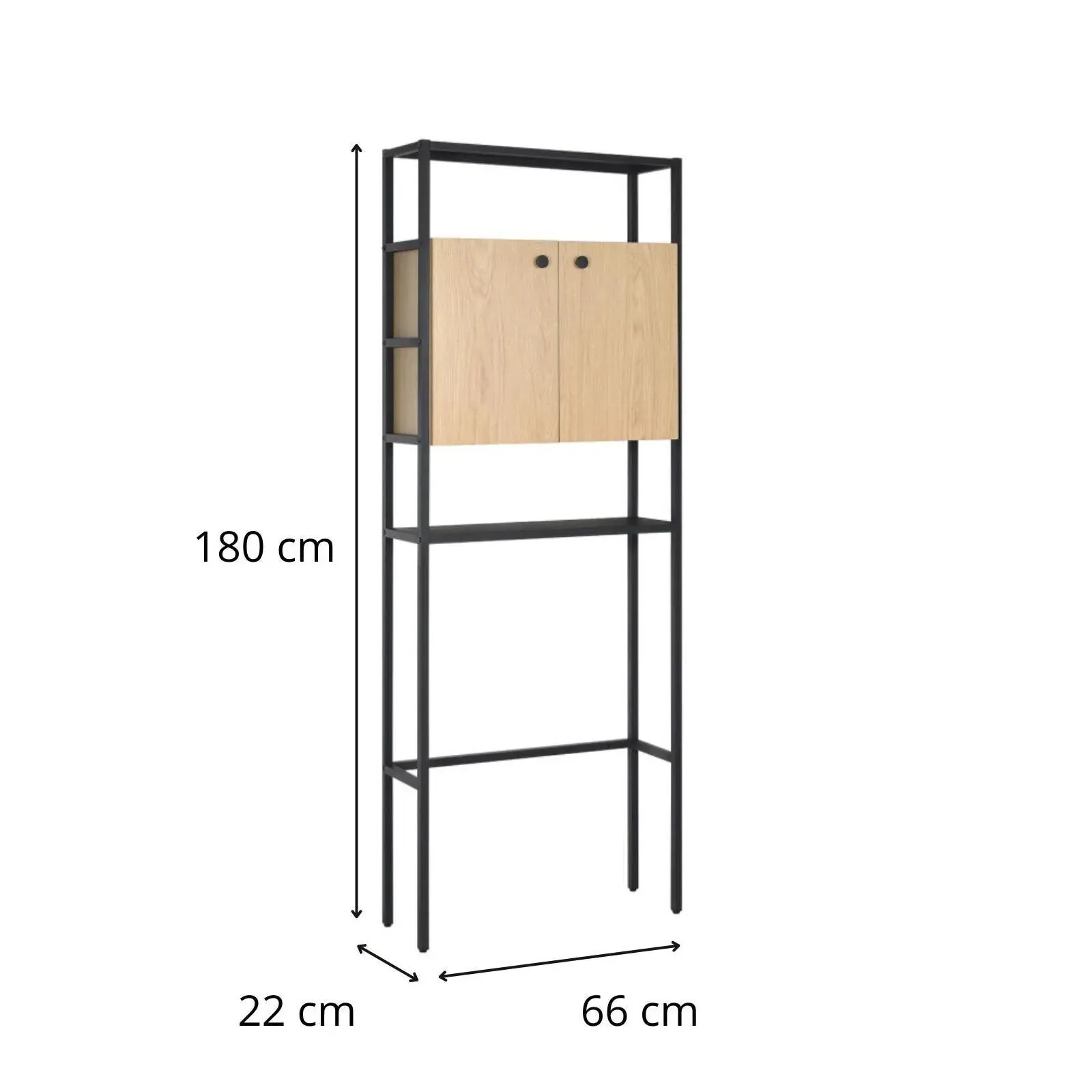 Illustration numéro 3 du produit Meuble wc pont de rangement