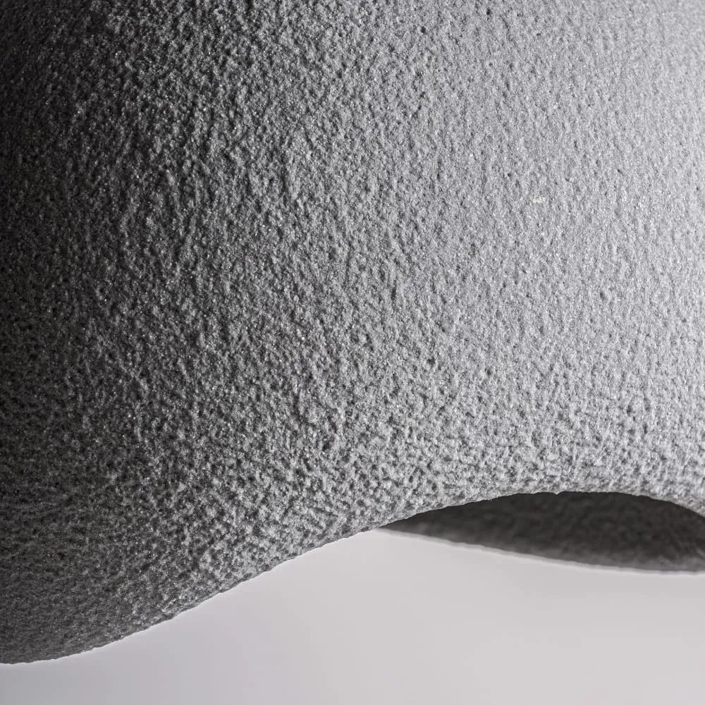 Illustration numéro 3 du produit Lustre en ciment résine gris  en 40x40x35 cm