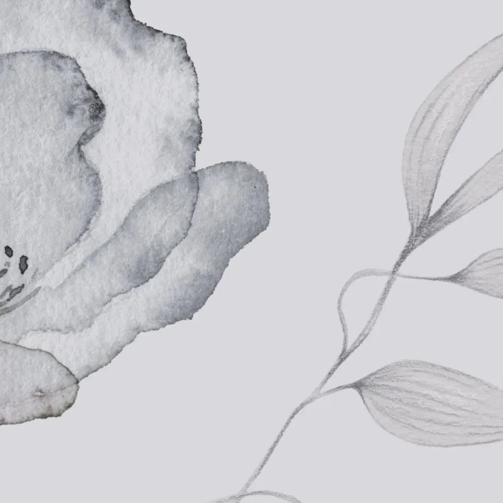 Illustration numéro 3 du produit Papier peint panoramique souffle de légèreté gris 450x250cm