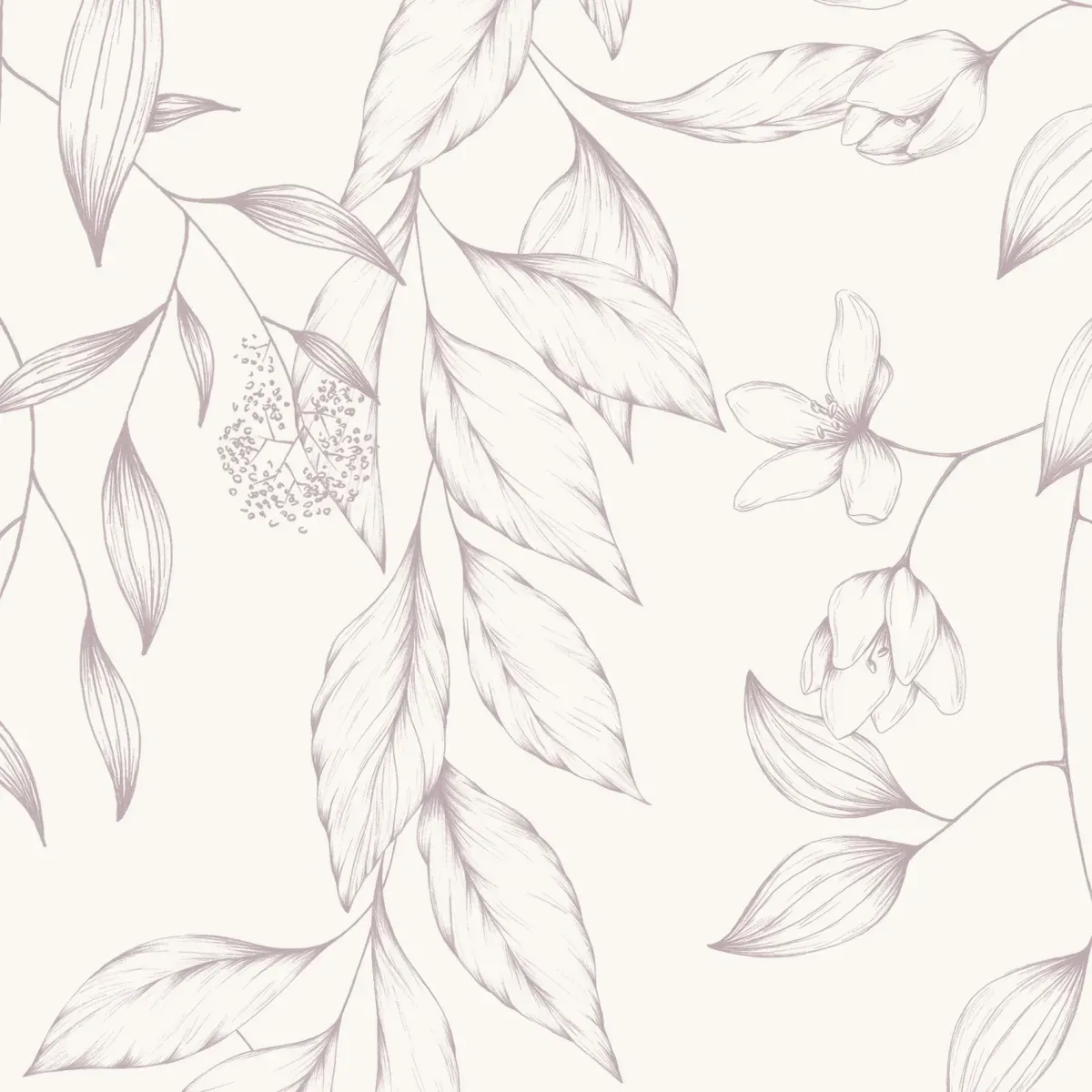 Illustration numéro 3 du produit Papier peint panoramique florale bleu 150x250cm