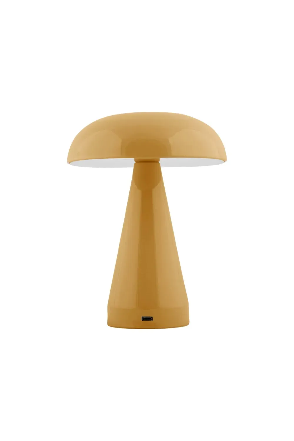 Illustration numéro 3 du produit Lampe de Table fer jaune 15.5x15.5x20.5cm