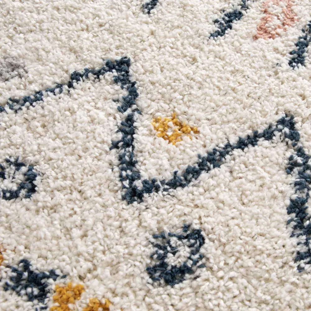 Illustration numéro 3 du produit Tapis d'inspiration berbère - 160x230cm Multicolore Polypropylène