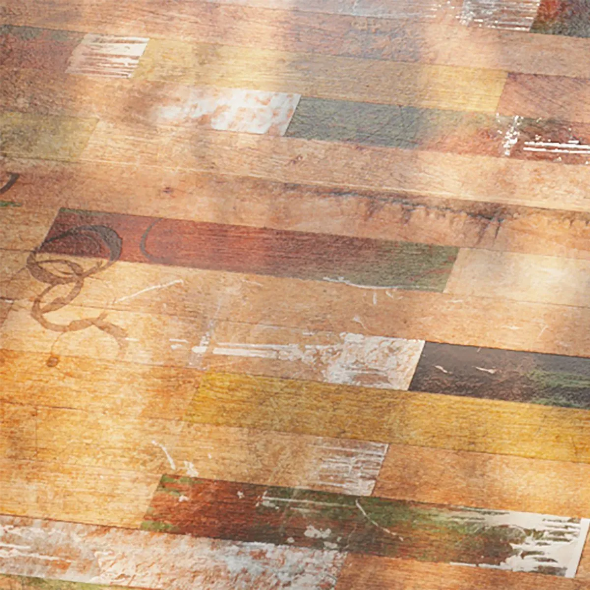 Illustration numéro 3 du produit Table  de repas 200cm manguier massif recyclé