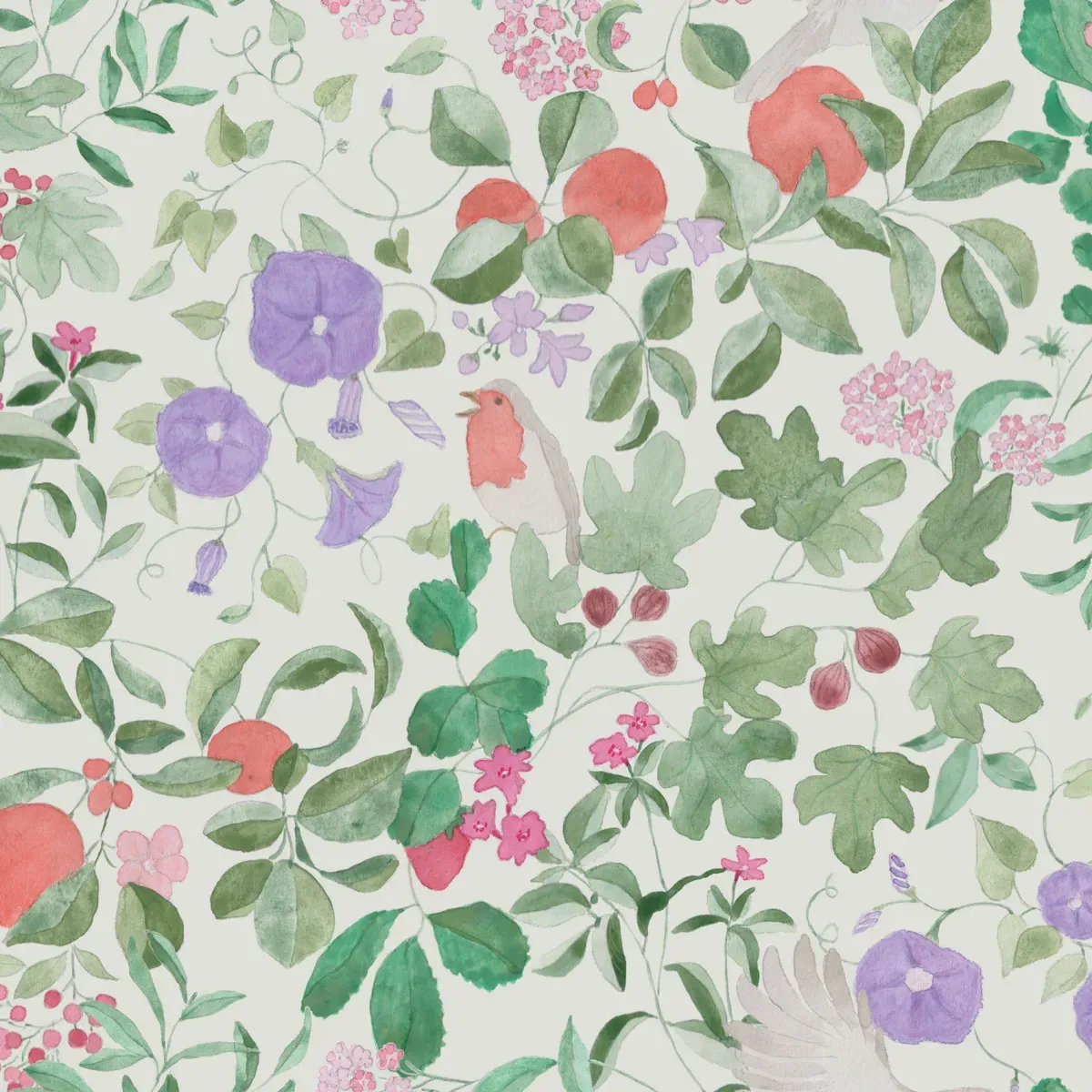 Illustration numéro 3 du produit Papier peint panoramique liberty délicat couleurs 525x250cm