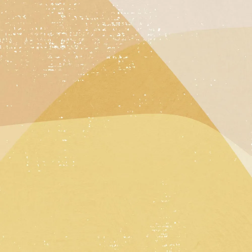 Illustration numéro 3 du produit Papier peint panoramique paysage abstrait jaune 300x250cm