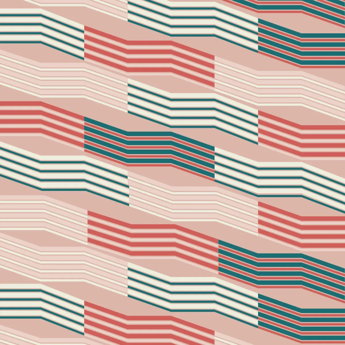 Illustration numéro 3 du produit Papier peint panoramique atocha rose 450x250cm