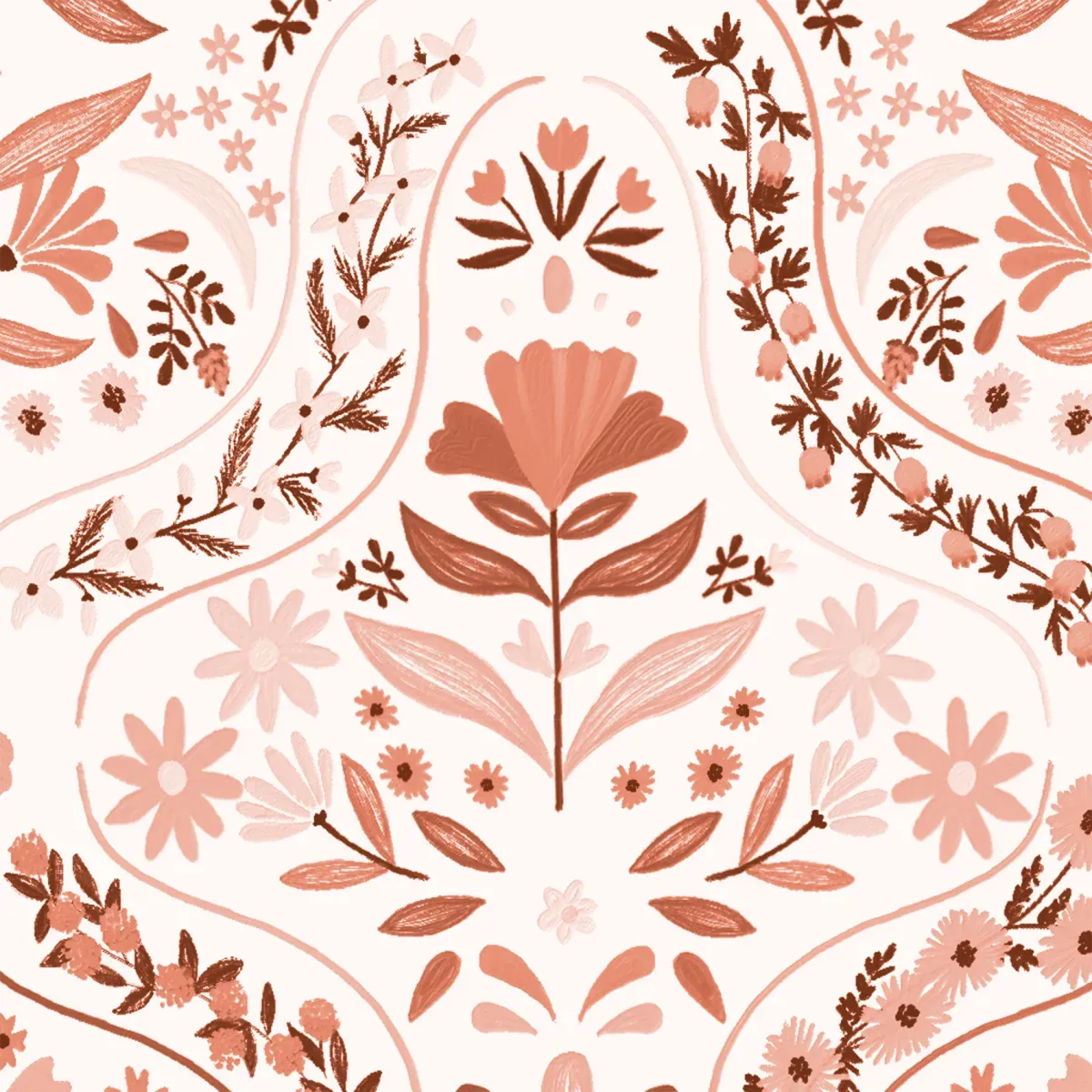 Illustration numéro 3 du produit Papier peint panoramique crète rouge 450x250cm