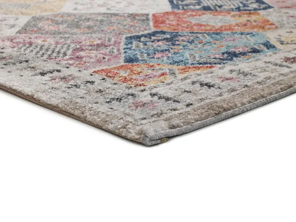 Illustration numéro 3 du produit Tapis descente de lit multicolore 60x120 cm