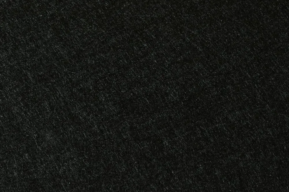 Illustration numéro 3 du produit Lot de 6 sous-verres en feutre recyclé noir D10