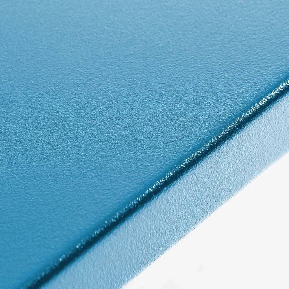 Illustration numéro 3 du produit Table haute de jardin en acier bleu pacific